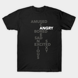 Angry Emotion Sci Fi Shirt T-Shirt